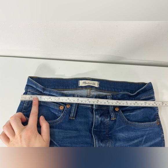 MADEWELL Denim 9” High Rise Skinny Jeans Womens Size 27 Tall - Picture 12 of 13